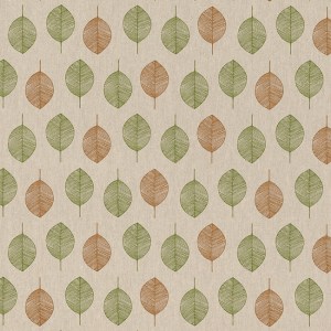 canvas beige leaves